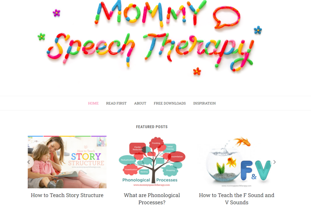 mommy speech v words